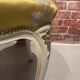Lot d'un fauteuil et d'une chaise