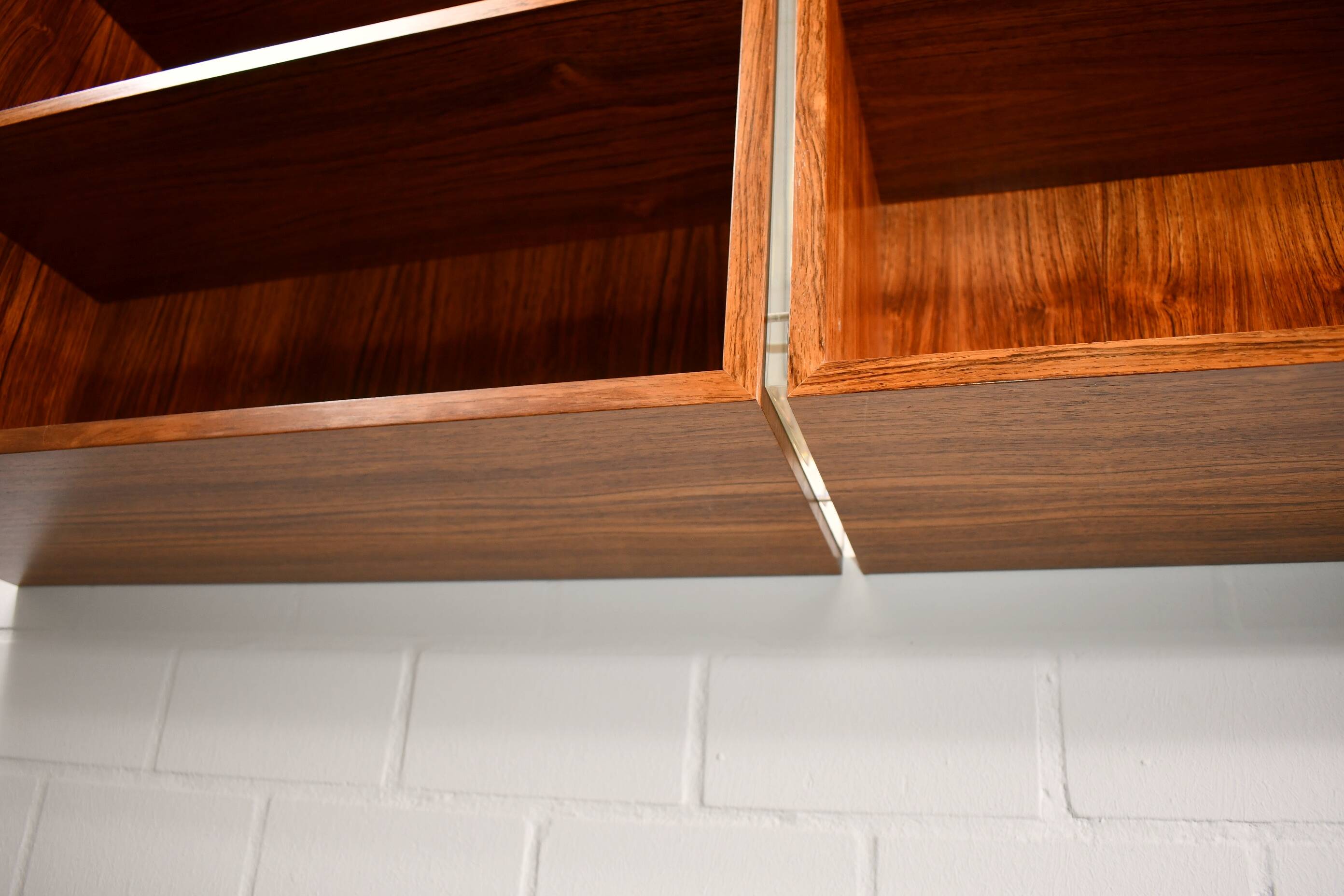 Shelving system by Poul Nørreklit, Denmark. 1960s