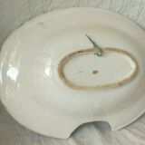 BEARD DISH BARBER IN FAIENCE NEVERS OR LA ROCHELLE 20 EME