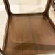 Mid-Century Pair of Side Tables with Wheels, Wood, 1960s