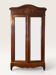 Louis XV style armoire with two bevelled mirror doors.