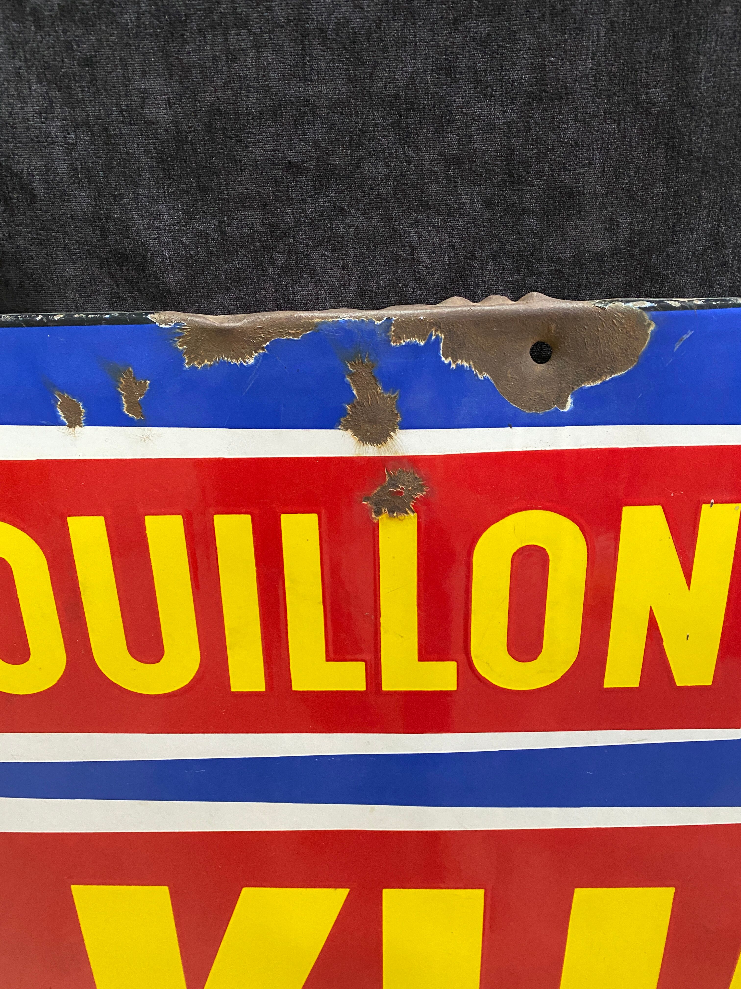 Plaque émaillée KUB