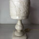 Alabaster bedside lamp