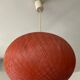 Vintage pendant lamp nylon thread ball 60s-70s