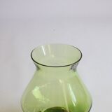 Vase vert de l'ère spatiale par Bo Borgstrom pour Aseda Suède 1960