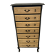 Refurbished wooden chest of drawers