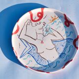 Siren - ceramic platter