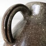 Glazed pitcher signed "Milky Way" decoration
