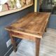Very nice walnut farmhouse table in very good condition late 19th