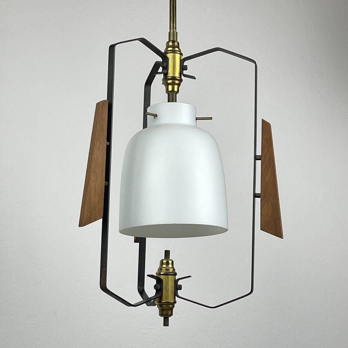 Vintage pendant lamp by Stilnovo, Italy, 1950s.
