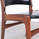 Erik Buch teak dining chairs model 86