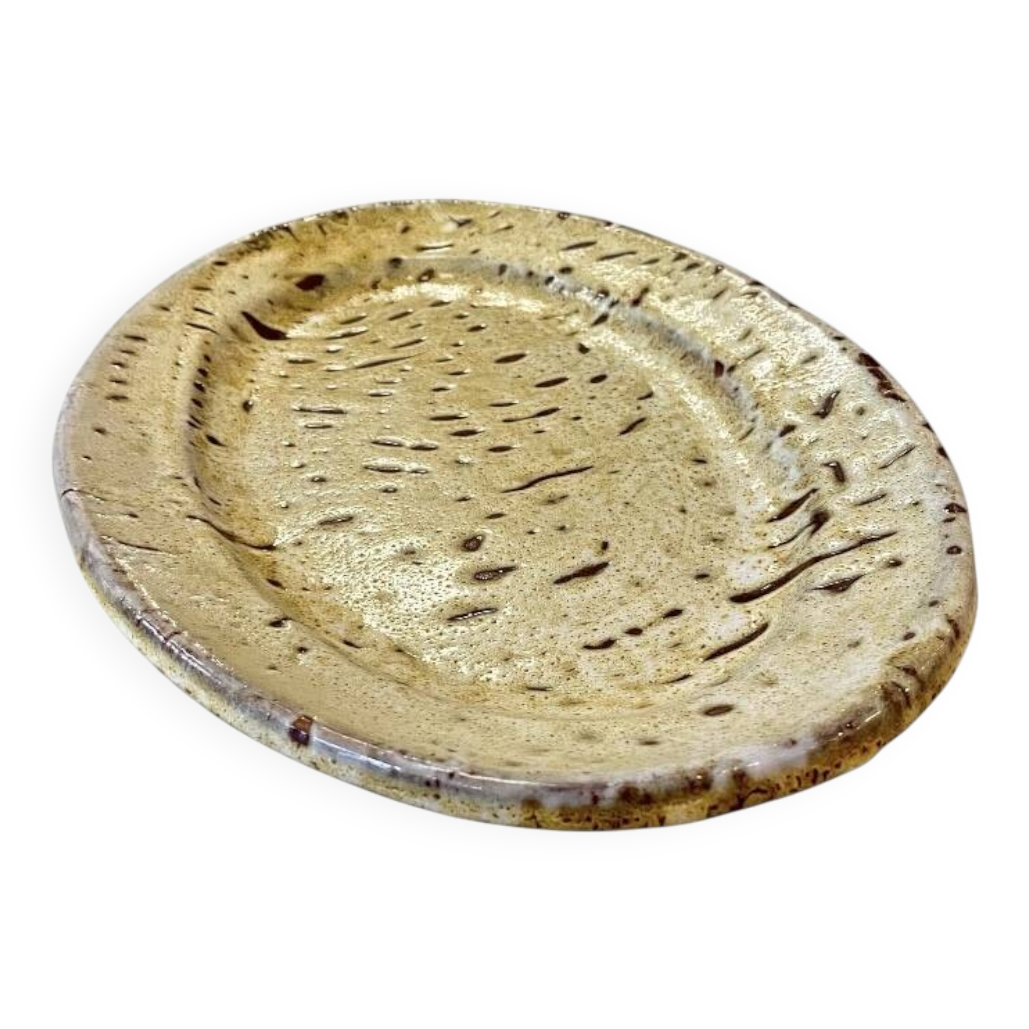 Vallauris fat lava serving dish