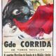 Collioure 1984 bullfight poster