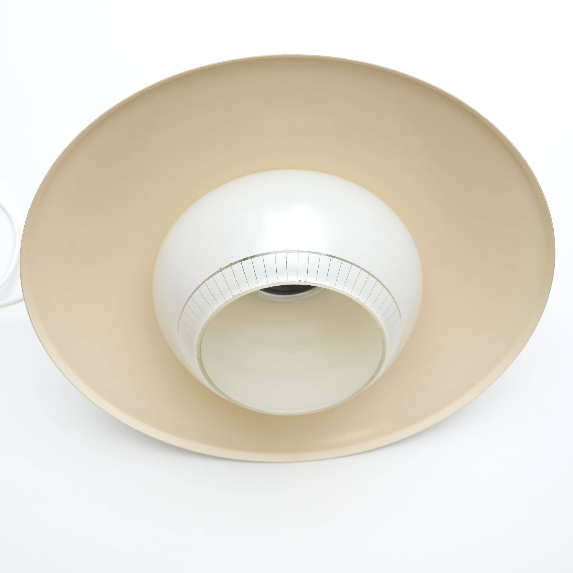Glass Vintage lamp, Denmark 1960s