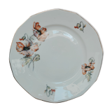Porcelain dish with poppies