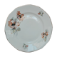 Plat en porcelaine aux coquelicots