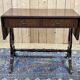 English mahogany drop-leaf desk from the 1950s