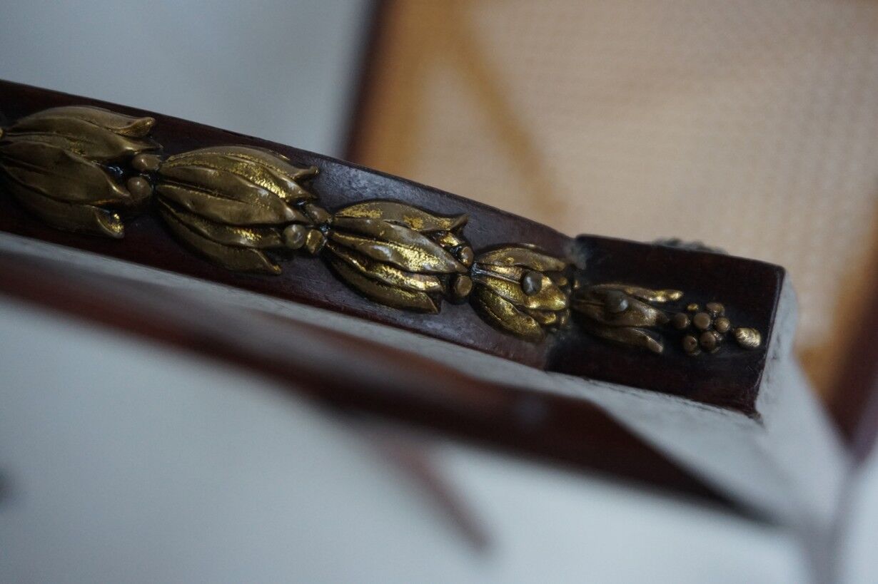 Pair of Louis XVI chairs circa 1870