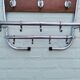 Vintage metal wall coat rack from the seventies