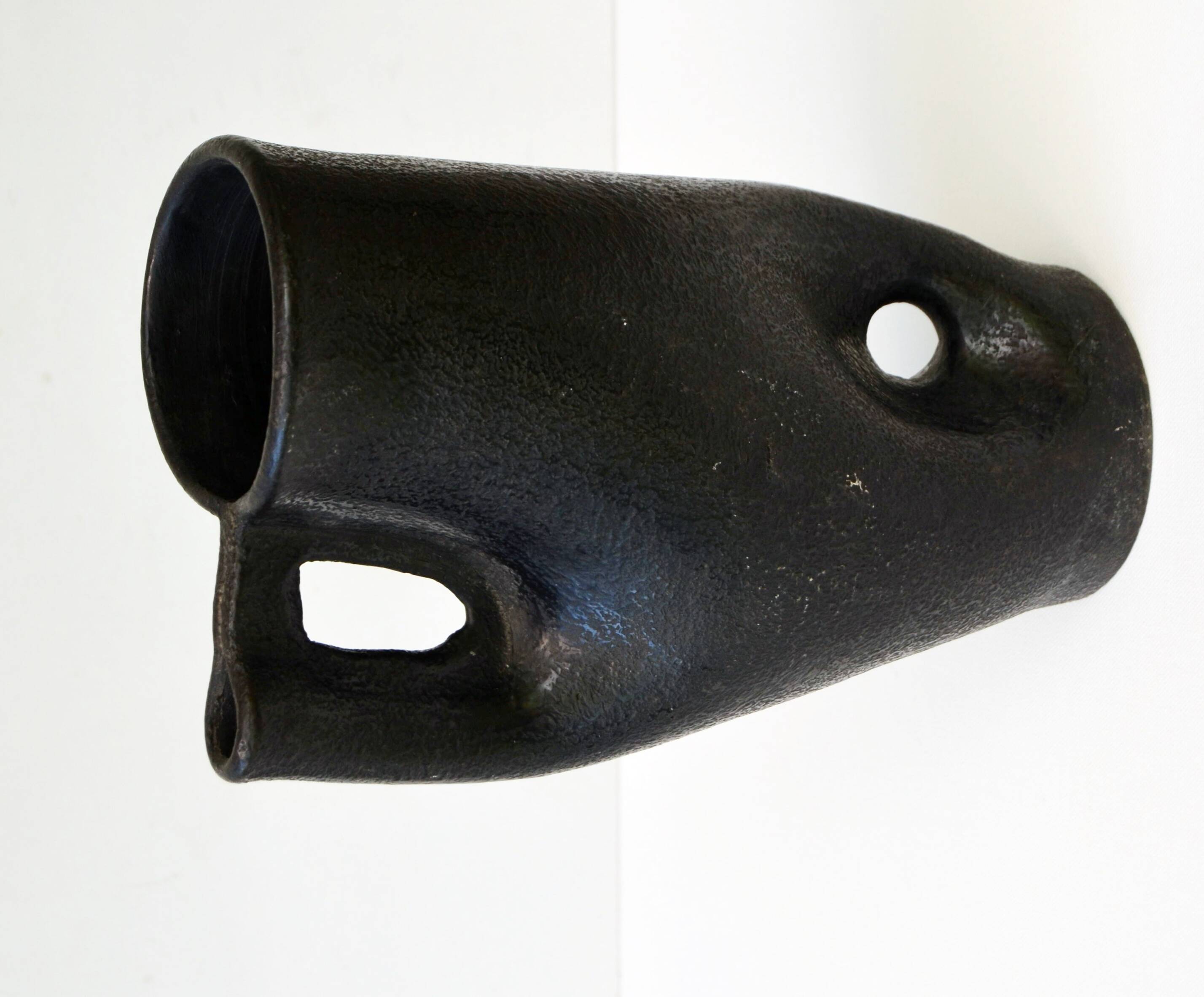 Lot de 2 pichet Korond Terre Cuite Noire Poterie Babos Istvan ?