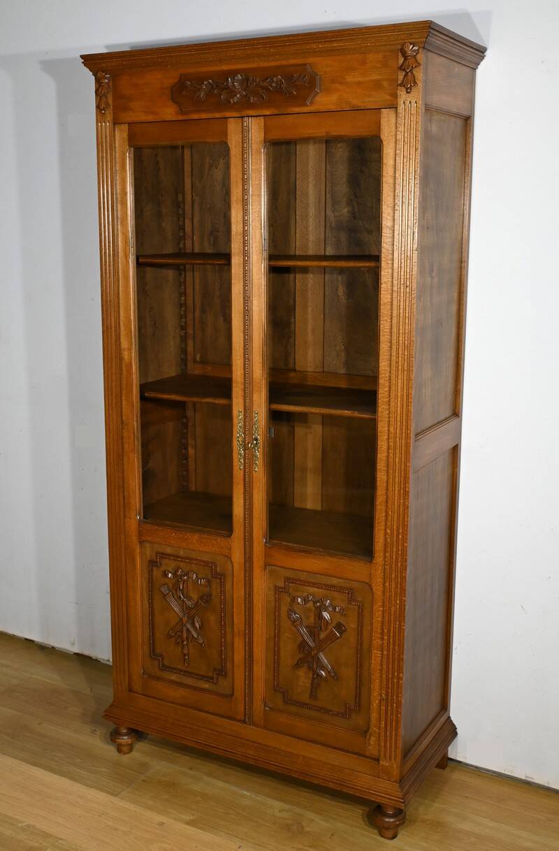 Stained beech bookcase – 1920