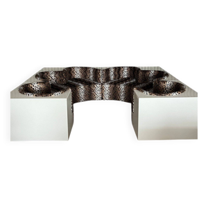 Sofa safari vintage par