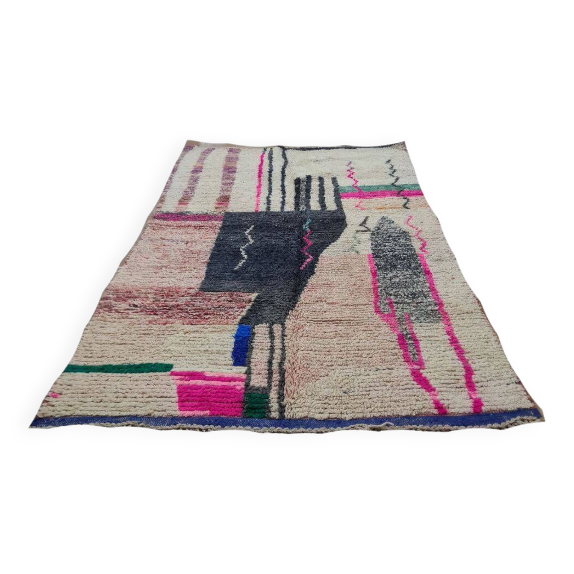 Mrirt handmade wool Berber rug 250 X 150 CM
