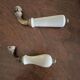 Porcelain door handles