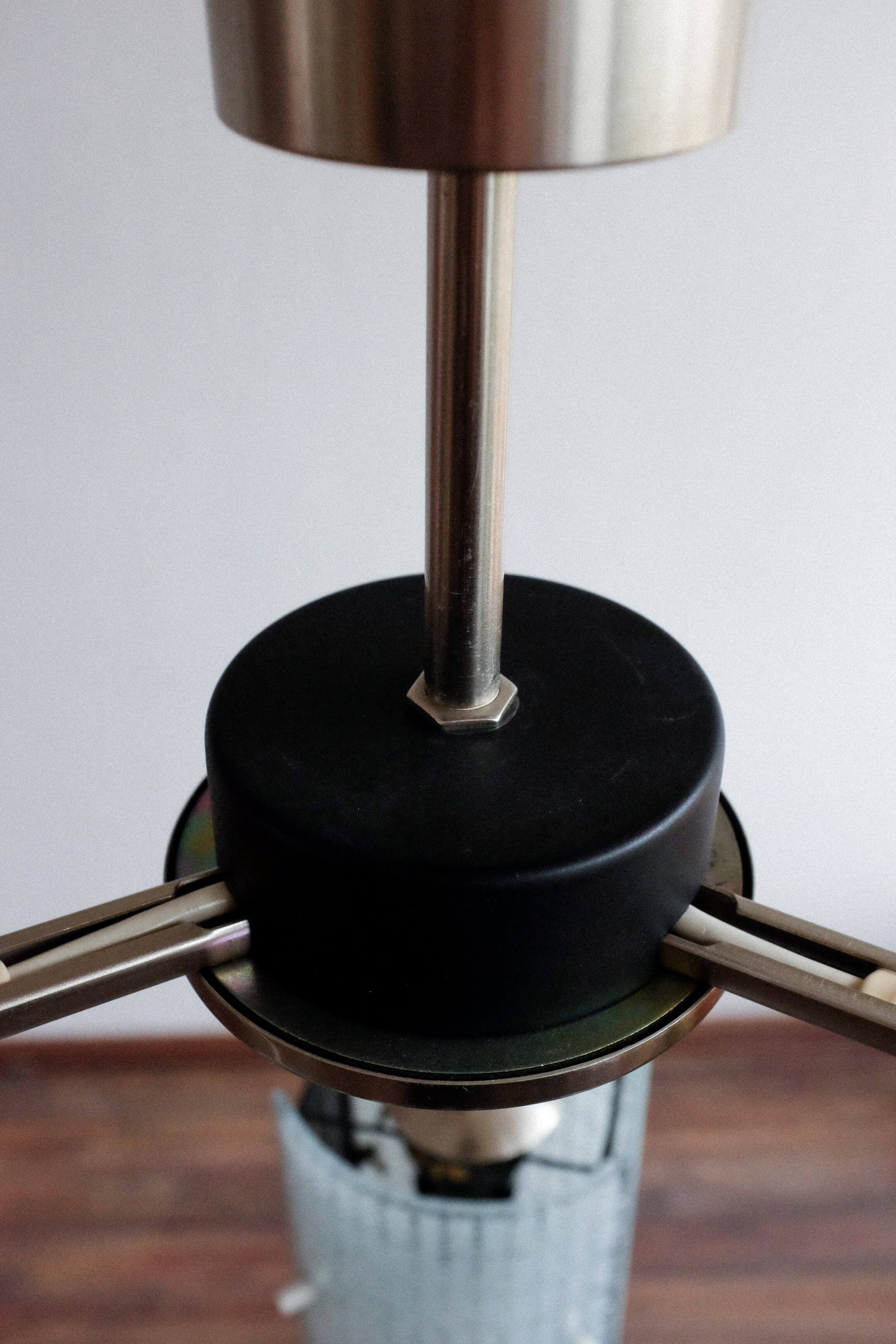 Vintage german hanging lamp, 1980s