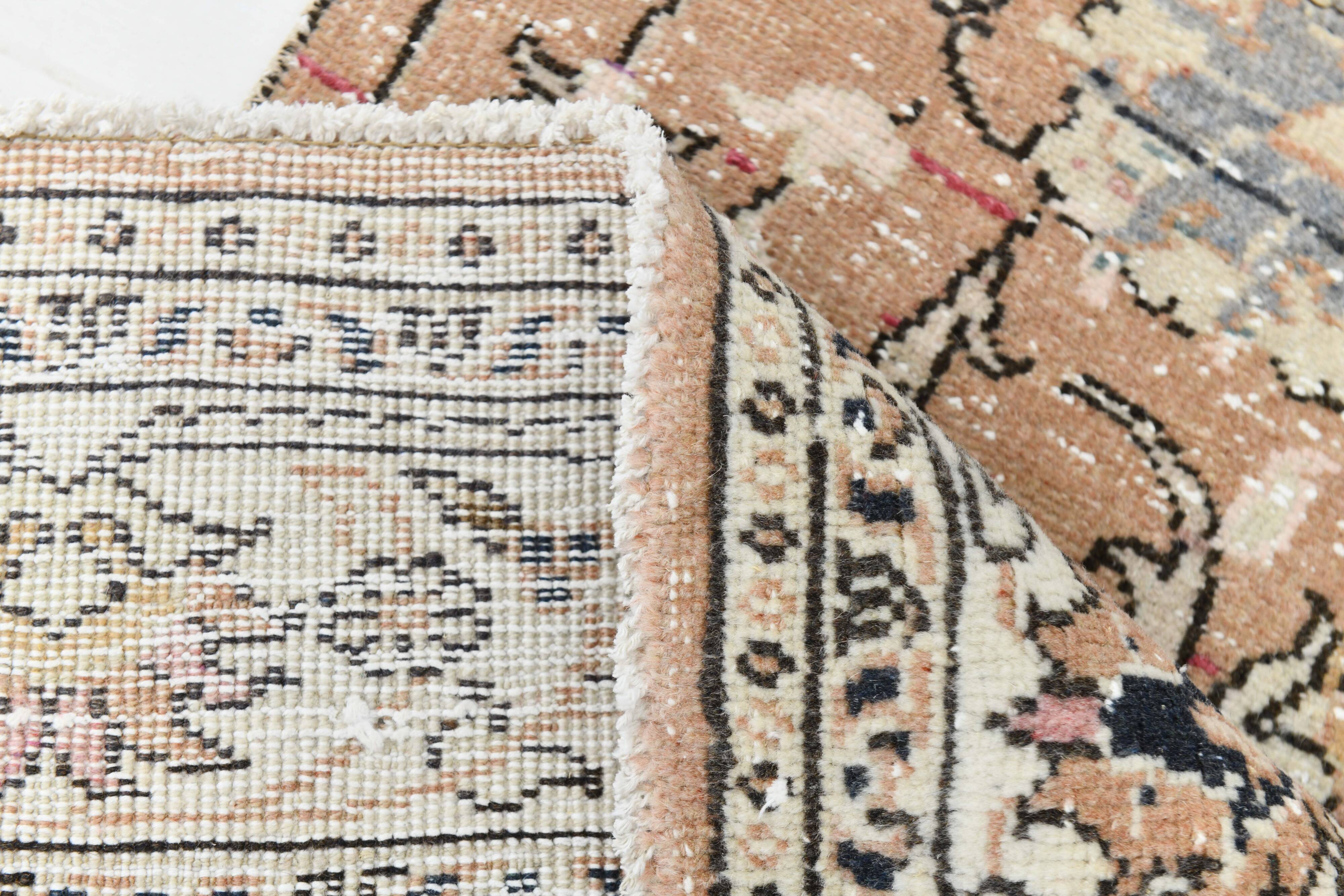 2x7 Red  Pattern Persian Runner Rug, 64x227Cm