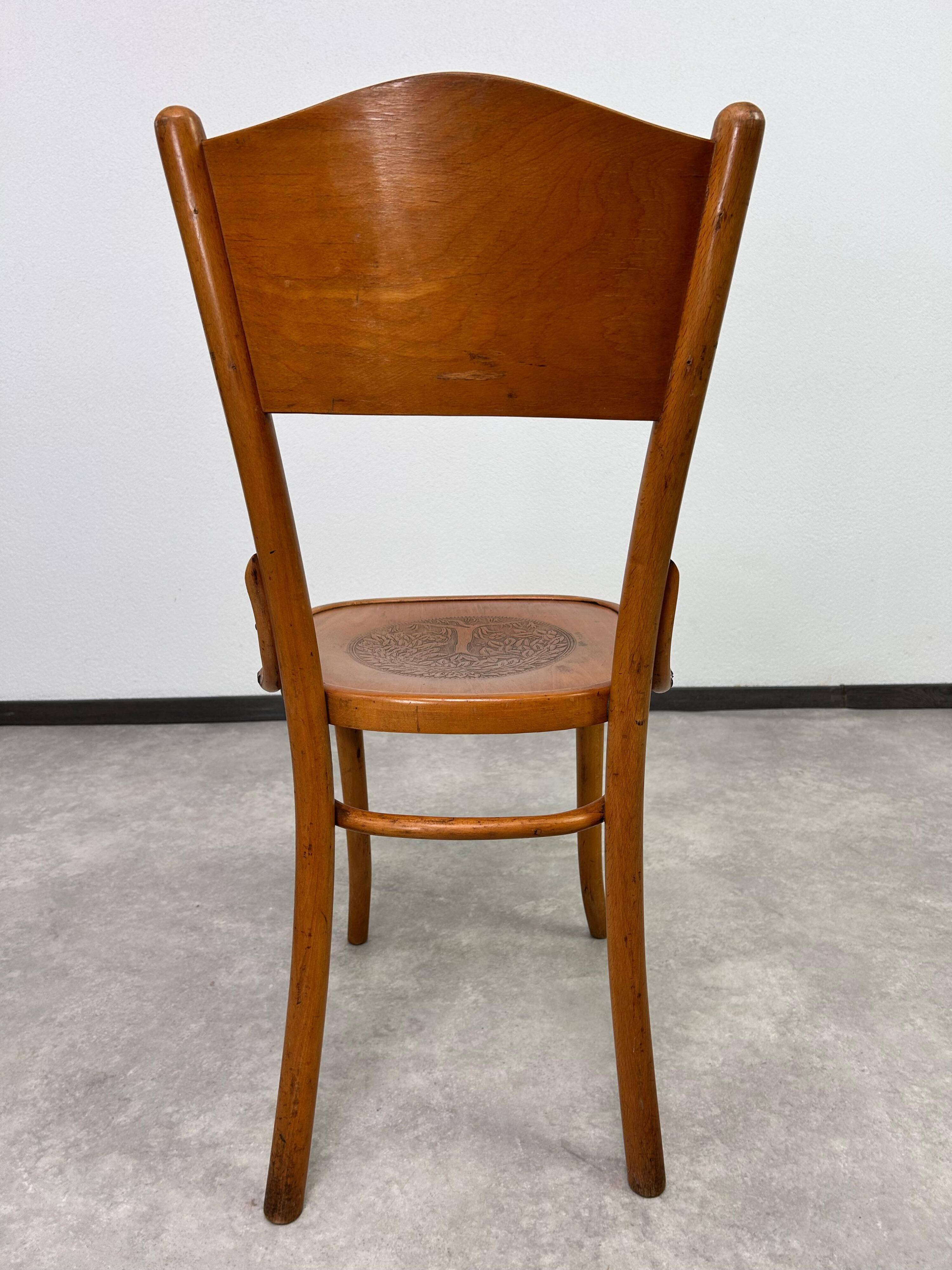 Bentwood dining chairs by Thonet