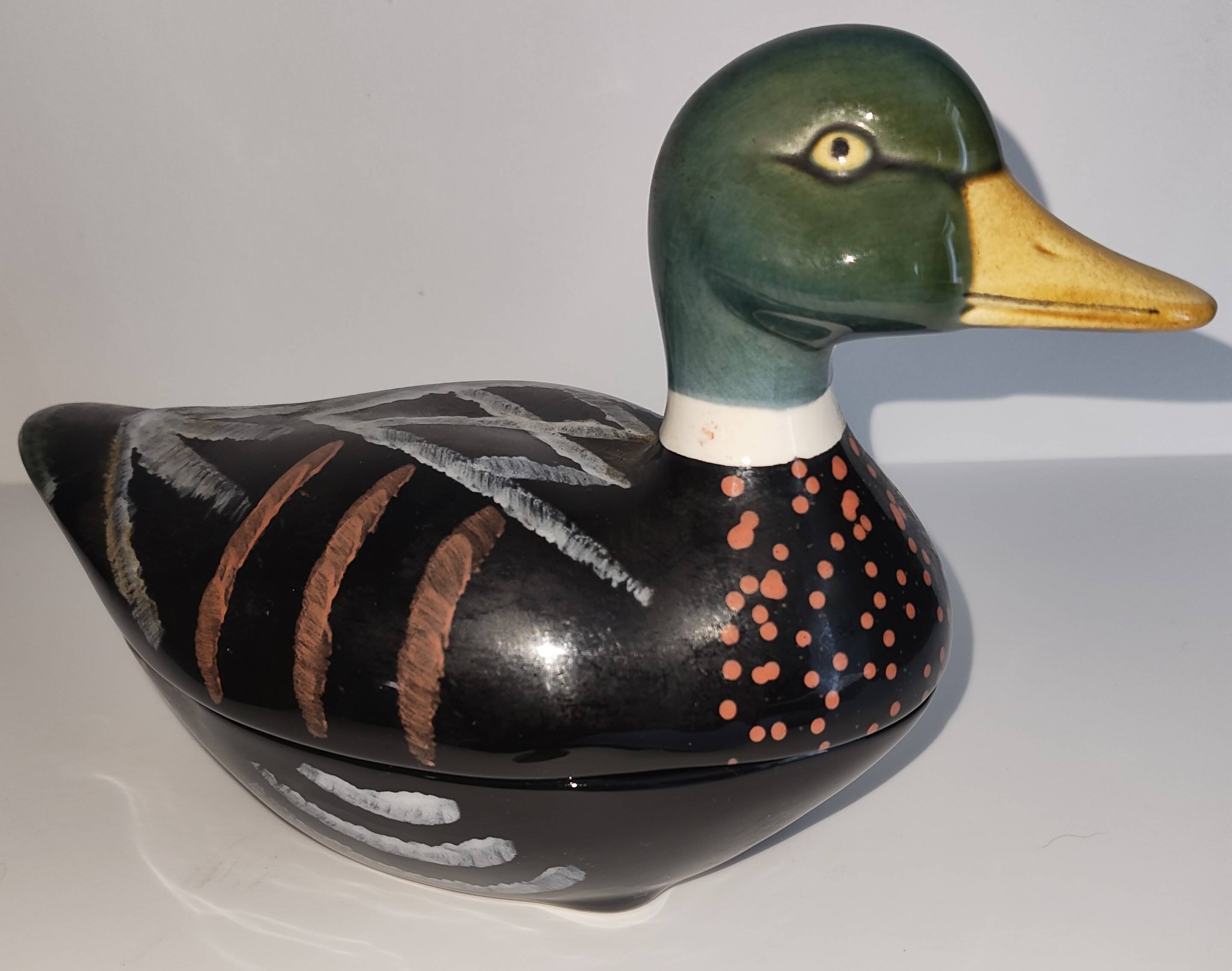Duck Terrine in earthenware – Michel Caugant – Vintage
