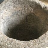 Pair of concrete planters