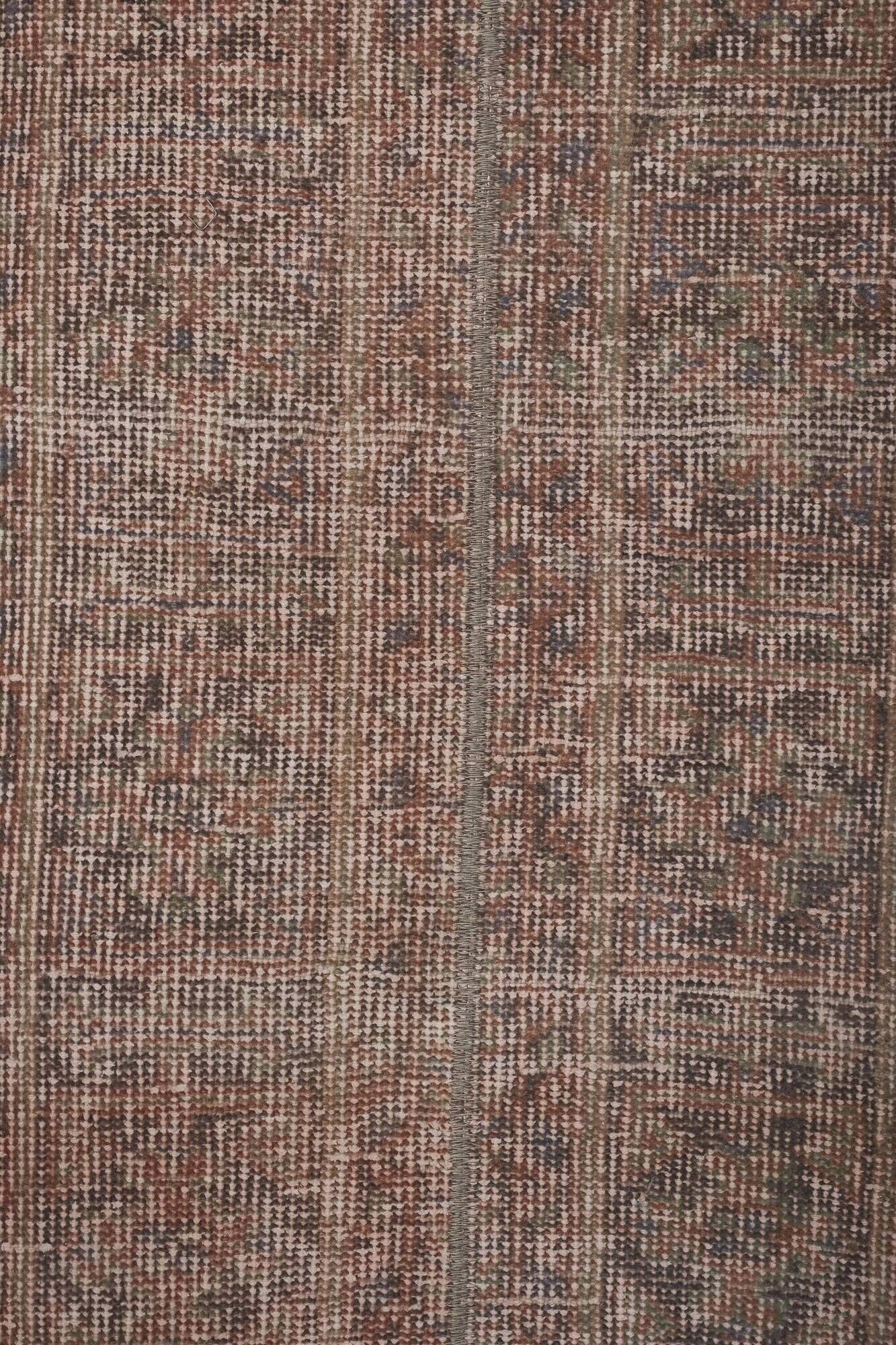 Vintage Turkish hallway rug 55x373 cm