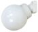 Vintage White Porcelain Wall Light with Milk Glass, 1960s