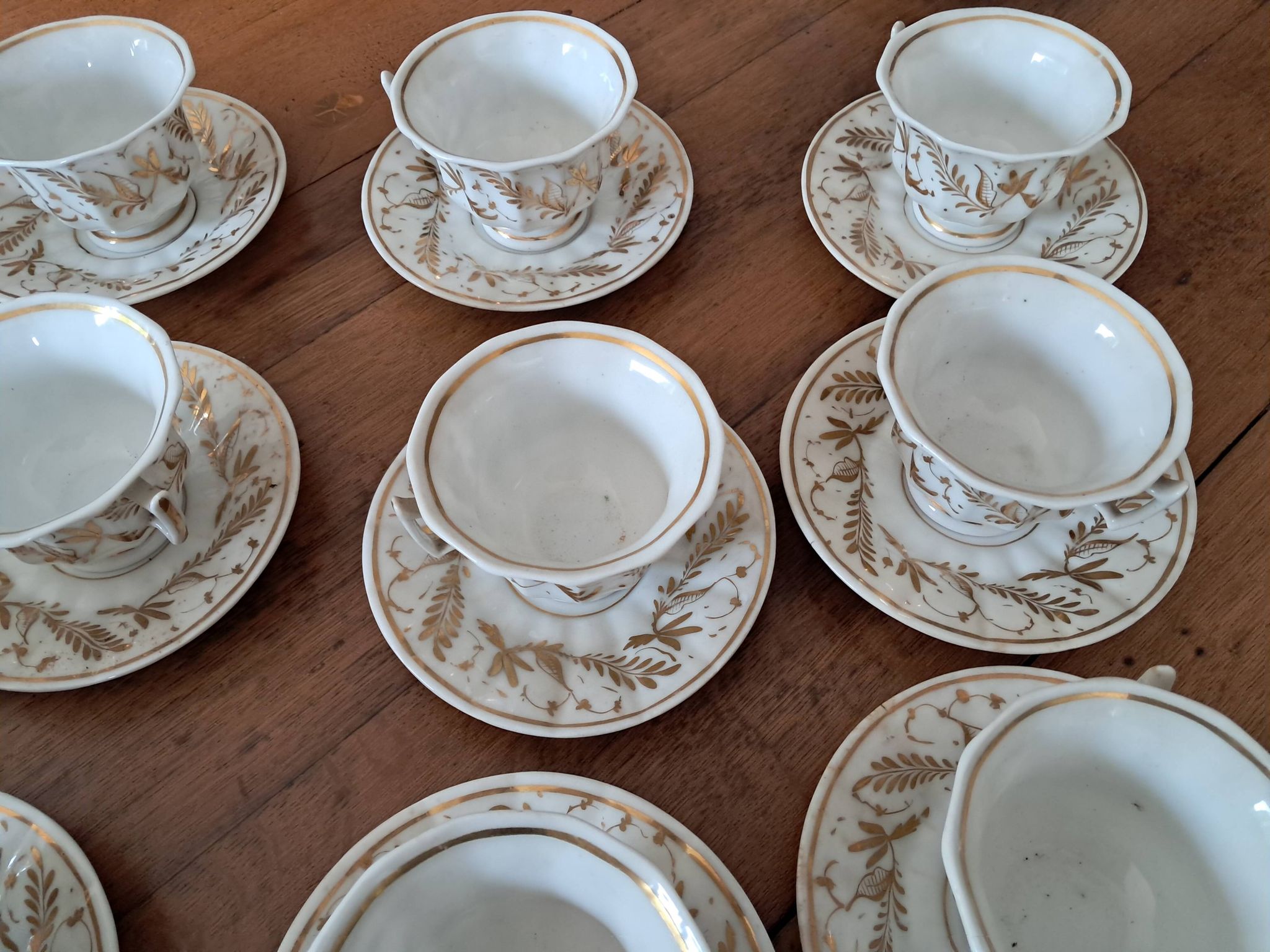 old Paris tea service