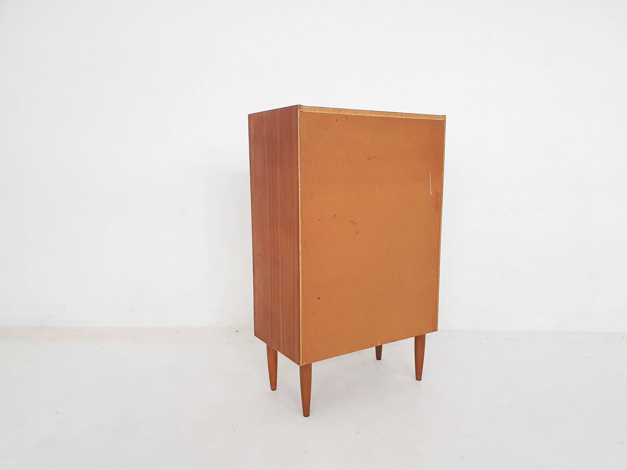 Commode en teck par MSI, Suède années 1950