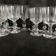 11 glasses and 1 wine carafe