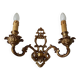 Bronze wall light