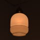 Mid-century Glass Pendant,1970's.