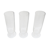 7 ancient champagne flutes luminarc transparent