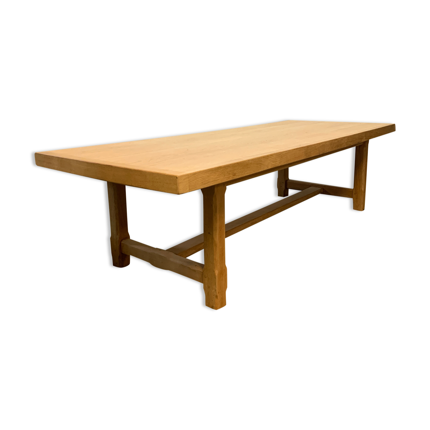 XXL solid oak farm table