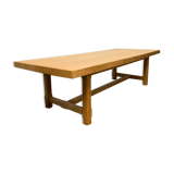 XXL solid oak farm table