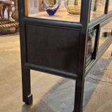 Vitrine ancienne sur pieds