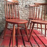 Set of 4 vintage 1960's scandinavian