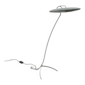 Titania Terra floor lamp, postmodern Italian design by Alberto Meda and Paolo Rizzatto for Luceplan.