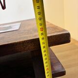 Coffee table in wood and ceramic tiles, Vallauris style