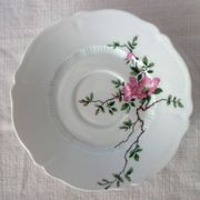 8 tasses à café modèle églantine, Haviland Limoges vintage