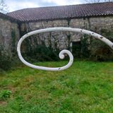 Wrought iron cradle