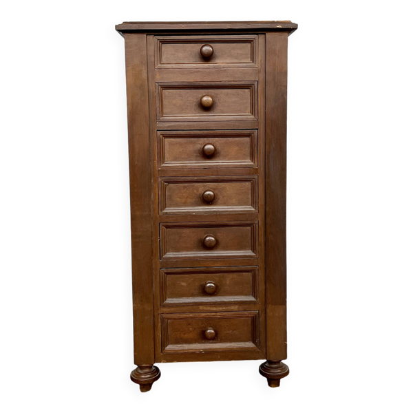 Commode étroite vintage / chevet